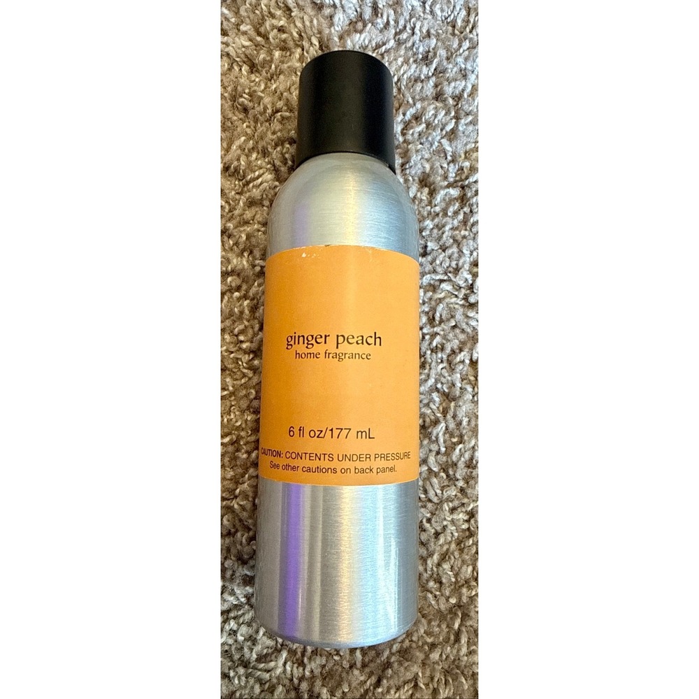 Pier 1 Imports Ginger Peach Home Fragrance Spray 6oz Orange Room Freshener